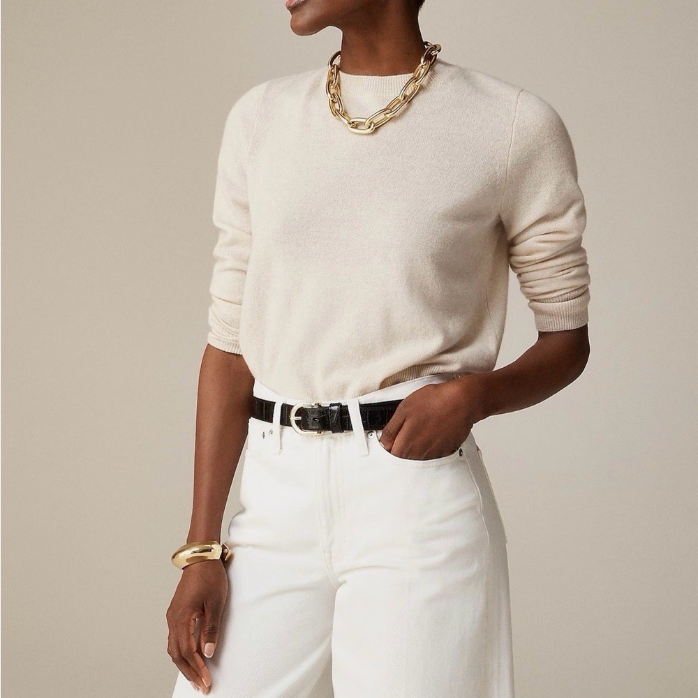J. Crew Classic Cashmere Sweater - Picture 2 of 5